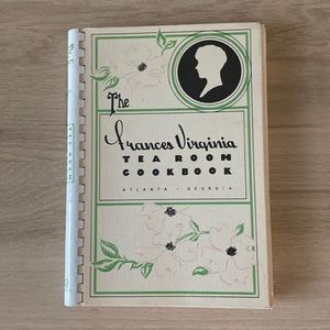 🌸1981 Frances Virginia Tea Room Cookbook🫖